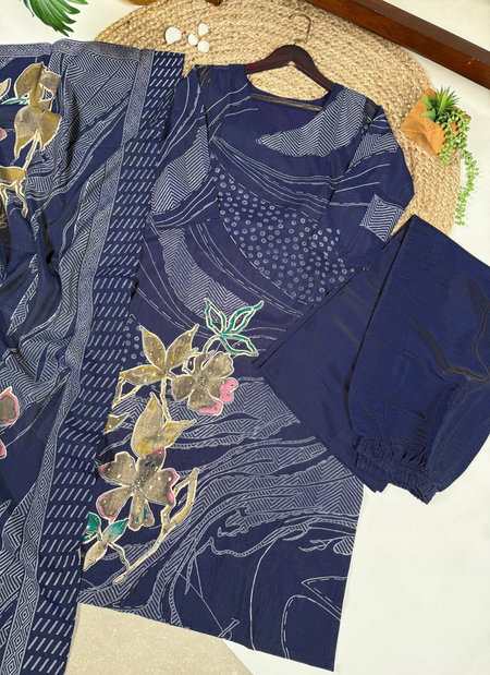 Livaa BY NNK3301 Roman Silk With Foral Print With Beets Handwork Top With Bottom Dupatta Wholesale Market In Surat With Price